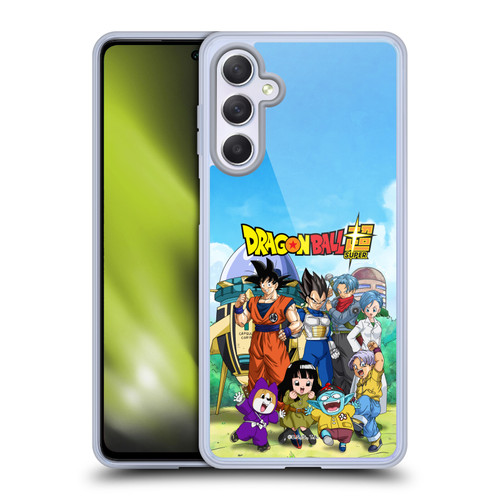 Dragon Ball Super Future Trunks Arc Characters Group Soft Gel Case for Samsung Galaxy M54 5G