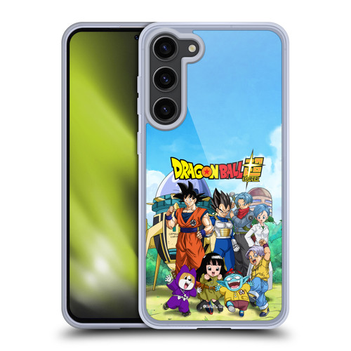 Dragon Ball Super Future Trunks Arc Characters Group Soft Gel Case for Samsung Galaxy S23+ 5G