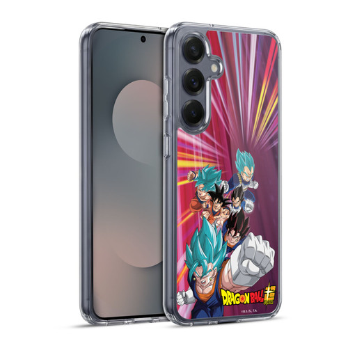 Dragon Ball Super Future Trunks Arc Characters Vegito Soft Gel Case for Samsung Galaxy S25+