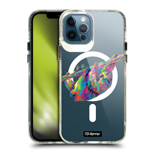 P.D. Moreno Gothic Art Sloth SHOCKPROOF BUMPER CASE COMPATIBLE WITH Apple iPhone 12 / iPhone 12 Pro & MAGSAFE