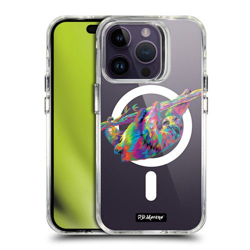 P.D. Moreno Gothic Art Sloth SHOCKPROOF BUMPER CASE COMPATIBLE WITH Apple iPhone 14 Pro & MAGSAFE