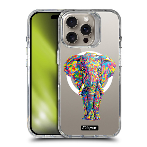 P.D. Moreno Gothic Art Elephant SHOCKPROOF BUMPER CASE COMPATIBLE WITH Apple iPhone 16 Pro & MAGSAFE