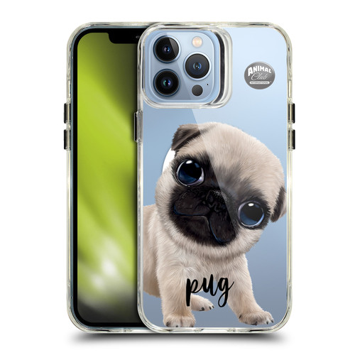 Animal Club International Icons Pug SHOCKPROOF BUMPER CASE COMPATIBLE WITH  & MAGSAFE Apple iPhone 13 Pro Max