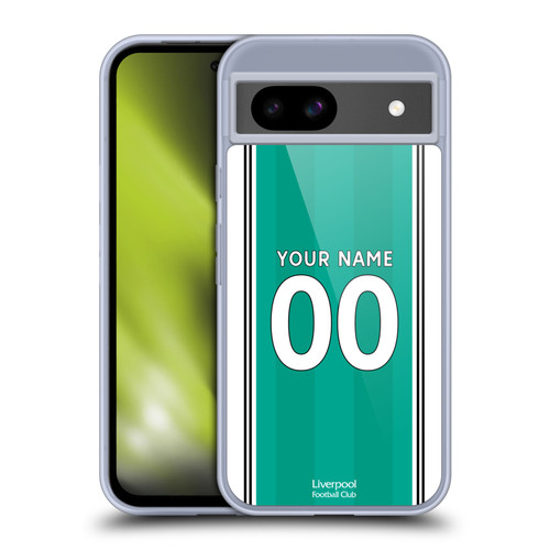 Custom Customised Personalised Liverpool Football Club 2025/26 Kit Third Soft Gel Case for Google Pixel 8a