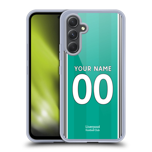 Custom Customised Personalised Liverpool Football Club 2025/26 Kit Third Soft Gel Case for Samsung Galaxy A54 5G