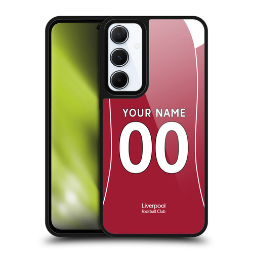 Custom Customised Personalised Liverpool Football Club 2025/26 Kit Home Gel Armour Case For Samsung Galaxy A55 5G