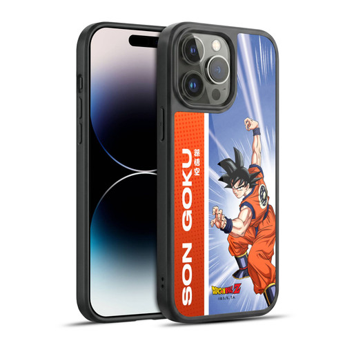 Dragon Ball Z Saiyan Arc Characters Son Goku Gel Armour Case For Apple iPhone 14 Pro Max