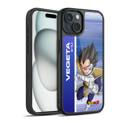 Dragon Ball Z Saiyan Arc Characters Vegeta Gel Armour Case For Apple iPhone 15