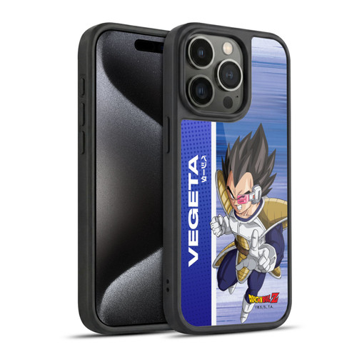Dragon Ball Z Saiyan Arc Characters Vegeta Gel Armour Case For Apple iPhone 15 Pro