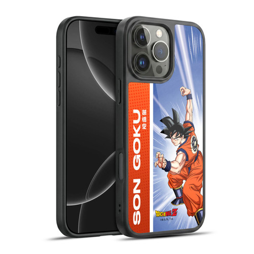 Dragon Ball Z Saiyan Arc Characters Son Goku Gel Armour Case For Apple iPhone 16 Pro Max