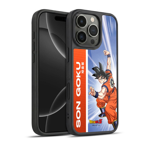 Dragon Ball Z Saiyan Arc Characters Son Goku Gel Armour Case For Apple iPhone 16 Pro
