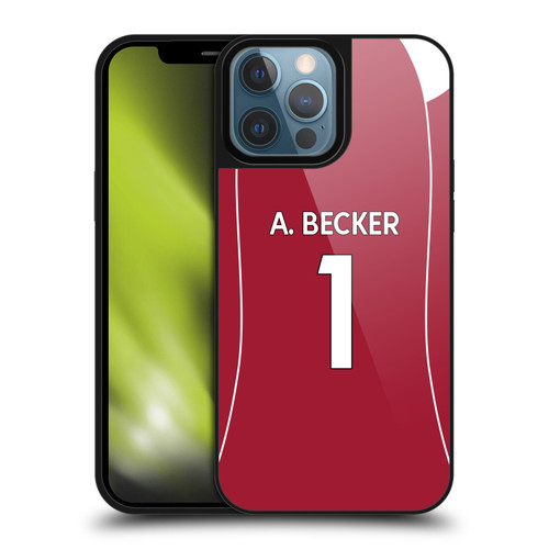 Liverpool Football Club 2025/26 Players Home Kit 1st Group Alisson Becker Gel Armour Case For Apple iPhone 13 Pro Max