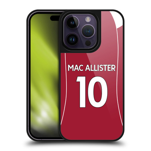 Liverpool Football Club 2025/26 Players Home Kit 1st Group Alexis Mac Allister Gel Armour Case For Apple iPhone 14 Pro