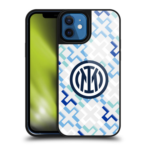 Fc Internazionale Milano 2025/26 Crest Kit Away Gel Armour Case For Apple iPhone 12 / iPhone 12 Pro