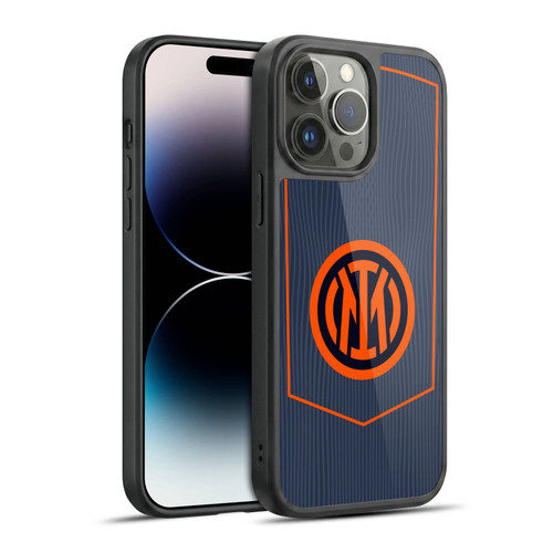Fc Internazionale Milano 2025/26 Crest Kit Third Gel Armour Case For Apple iPhone 14 Pro Max