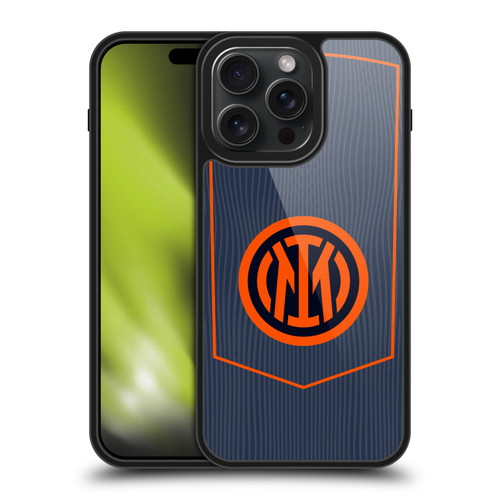 Fc Internazionale Milano 2025/26 Crest Kit Third Gel Armour Case For Apple iPhone 15 Pro Max