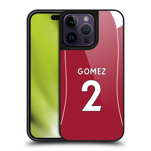 Liverpool Football Club 2025/26 Players Home Kit 2nd Group Joe Gomez Gel Armour Case For Apple iPhone 14 Pro Max