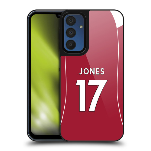 Liverpool Football Club 2025/26 Players Home Kit 2nd Group Curtis Jones Gel Armour Case For Samsung Galaxy A15