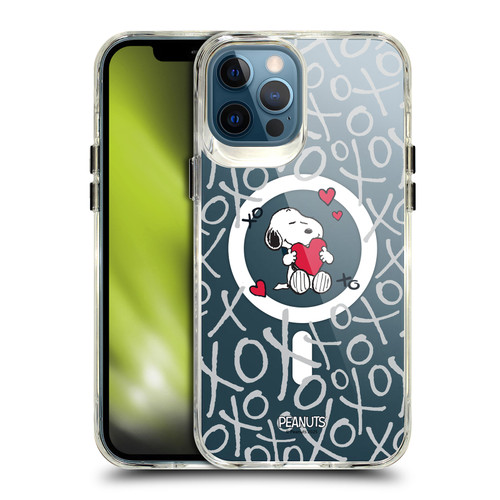 Peanuts Snoopy & Friends XOXO SHOCKPROOF BUMPER CASE COMPATIBLE WITH  & MAGSAFE Apple iPhone 12 Pro Max