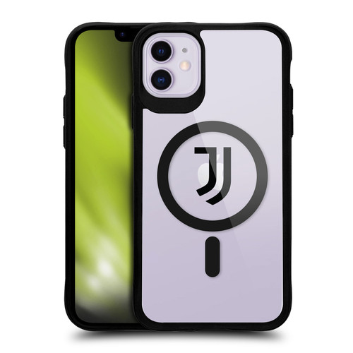 Juventus Football Club Logo Icon Black BLACK SHOCKPROOF BUMPER CASE COMPATIBLE WITH  & MAGSAFE Apple iPhone 11