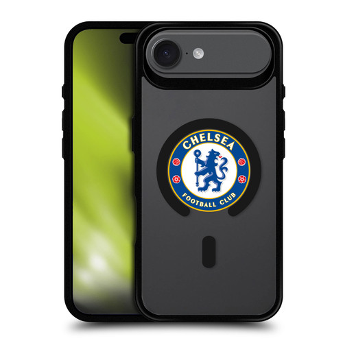 Chelsea Football Club Logo Icon Badge BLACK SHOCKPROOF BUMPER CASE COMPATIBLE WITH  & MAGSAFE Apple iPhone 17 Air