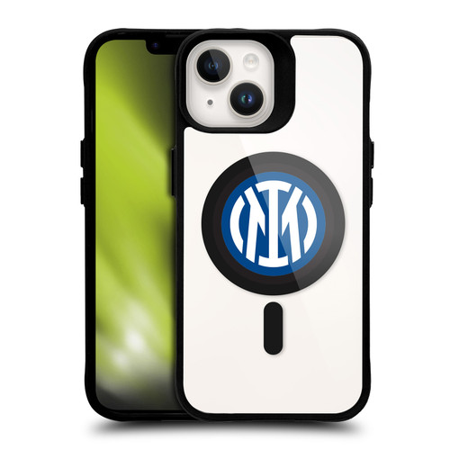Fc Internazionale Milano Logo Icon Crest BLACK SHOCKPROOF BUMPER CASE COMPATIBLE WITH  & MAGSAFE Apple iPhone 14