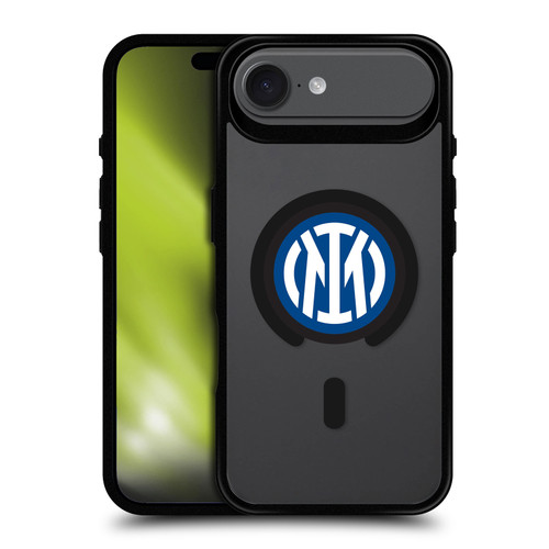 Fc Internazionale Milano Logo Icon Crest BLACK SHOCKPROOF BUMPER CASE COMPATIBLE WITH  & MAGSAFE Apple iPhone 17 Air