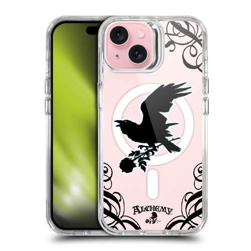Alchemy Gothic Gothic Art Nevermore SHOCKPROOF BUMPER CASE COMPATIBLE WITH  & MAGSAFE Apple iPhone 15