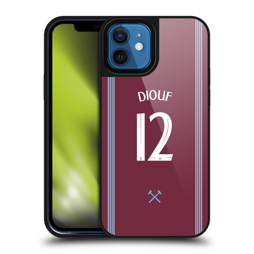 West Ham United FC 2025/26 Players Home Kit El Hadji Malick Diouf Gel Armour Case For Apple iPhone 12 / iPhone 12 Pro