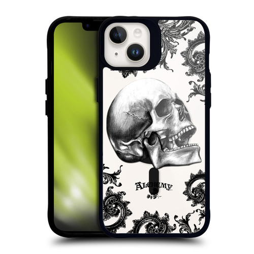 Alchemy Gothic Gothic Art De Profundis BLACK SHOCKPROOF BUMPER CASE COMPATIBLE WITH Apple iPhone 14 Plus & MAGSAFE