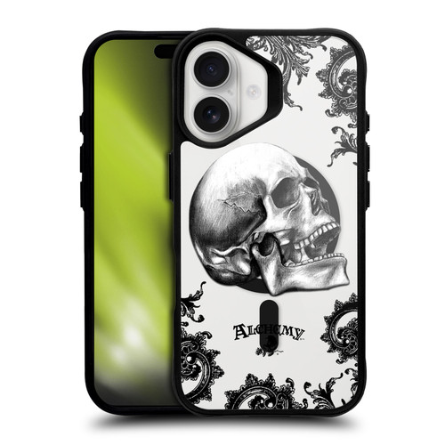 Alchemy Gothic Gothic Art De Profundis BLACK SHOCKPROOF BUMPER CASE COMPATIBLE WITH Apple iPhone 16 & MAGSAFE