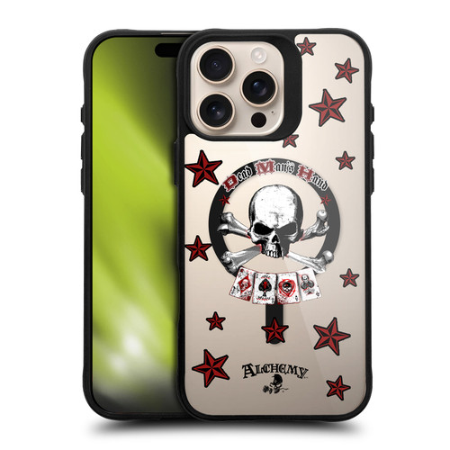 Alchemy Gothic Gothic Art Dead Man's Hand BLACK SHOCKPROOF BUMPER CASE COMPATIBLE WITH Apple iPhone 16 Pro Max & MAGSAFE