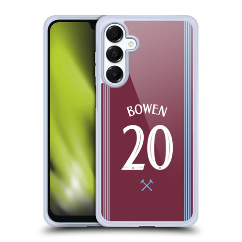 West Ham United FC 2025/26 Players Home Kit Jarrod Bowen Soft Gel Case for Samsung Galaxy A16 5G