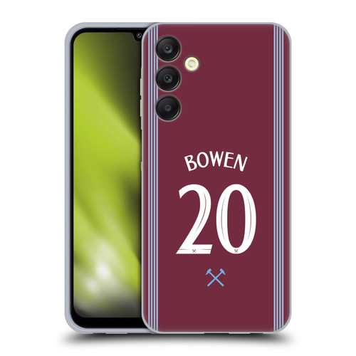 West Ham United FC 2025/26 Players Home Kit Jarrod Bowen Soft Gel Case for Samsung Galaxy A25 5G