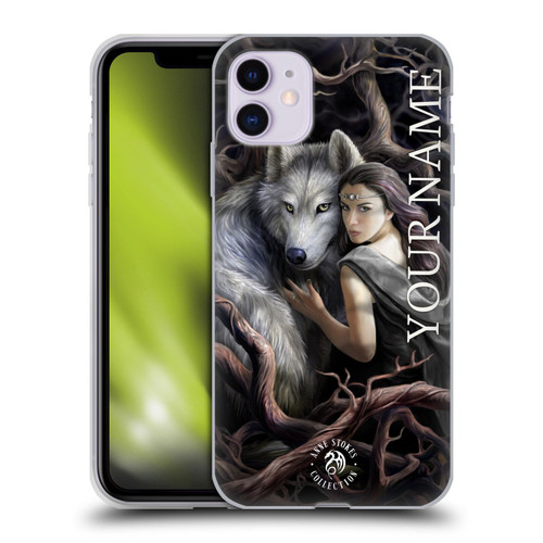 Custom Customised Personalised Anne Stokes Art Soul Bond Soft Gel Case for Apple iPhone 11