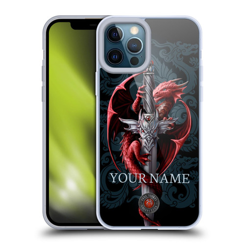 Custom Customised Personalised Anne Stokes Art Dagger Soft Gel Case for Apple iPhone 12 Pro Max