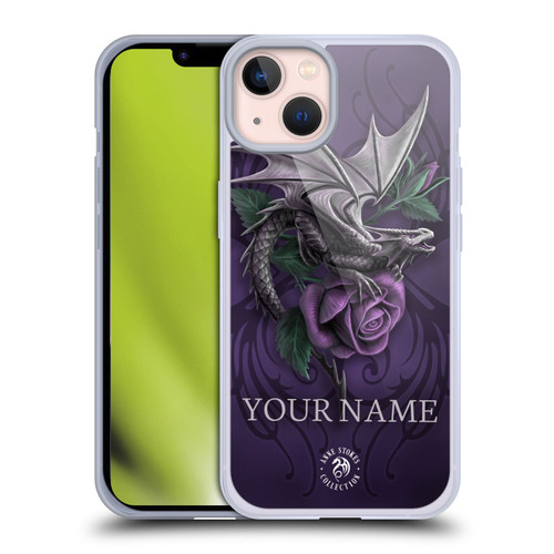 Custom Customised Personalised Anne Stokes Art Beauty 2 Soft Gel Case for Apple iPhone 13