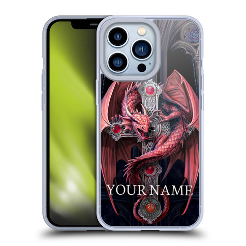 Custom Customised Personalised Anne Stokes Art Gothic Guardians Soft Gel Case for Apple iPhone 13 Pro