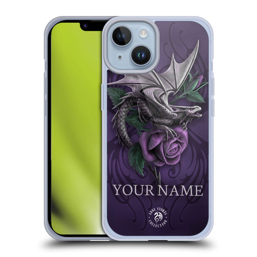 Custom Customised Personalised Anne Stokes Art Beauty 2 Soft Gel Case for Apple iPhone 14