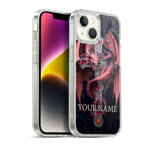 Custom Customised Personalised Anne Stokes Art Gothic Guardians Soft Gel Case for Apple iPhone 14