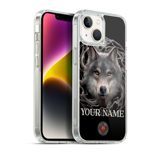 Custom Customised Personalised Anne Stokes Art Night Forest Soft Gel Case for Apple iPhone 14