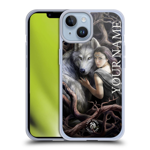 Custom Customised Personalised Anne Stokes Art Soul Bond Soft Gel Case for Apple iPhone 14