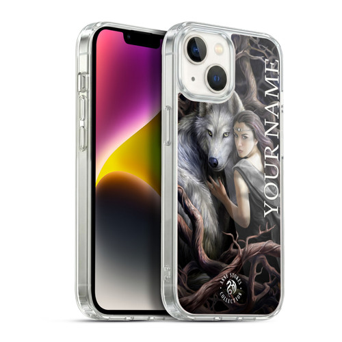 Custom Customised Personalised Anne Stokes Art Soul Bond Soft Gel Case for Apple iPhone 14