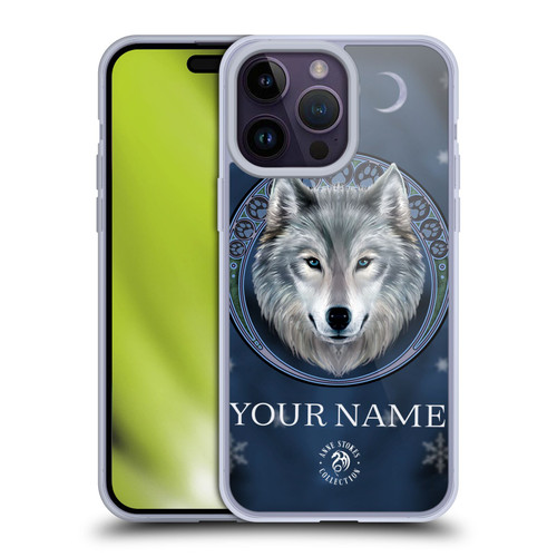 Custom Customised Personalised Anne Stokes Art Lunar Soft Gel Case for Apple iPhone 14 Pro Max