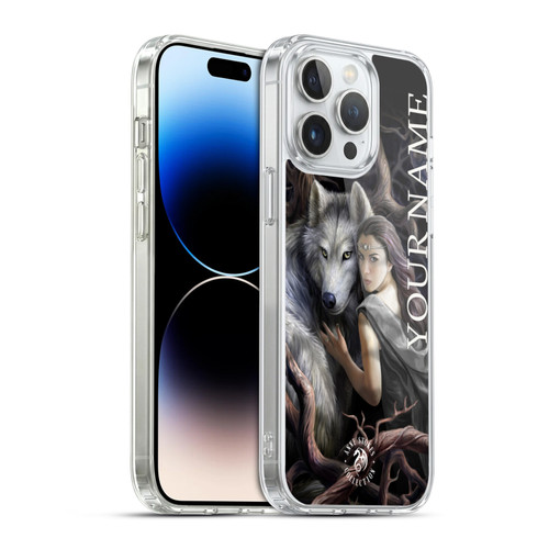 Custom Customised Personalised Anne Stokes Art Soul Bond Soft Gel Case for Apple iPhone 14 Pro Max & MagSafe