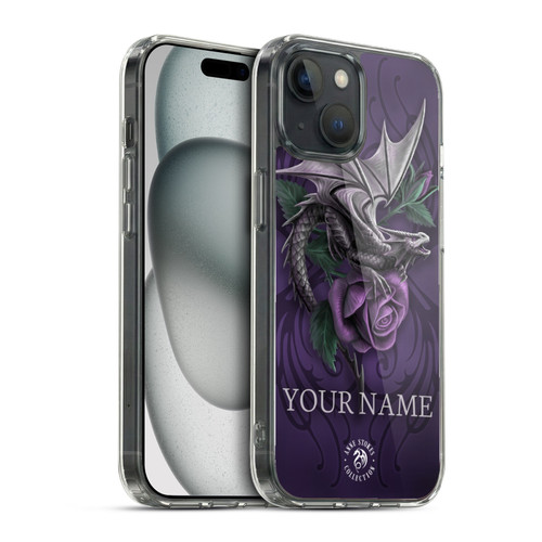 Custom Customised Personalised Anne Stokes Art Beauty 2 Soft Gel Case for Apple iPhone 15 & MagSafe