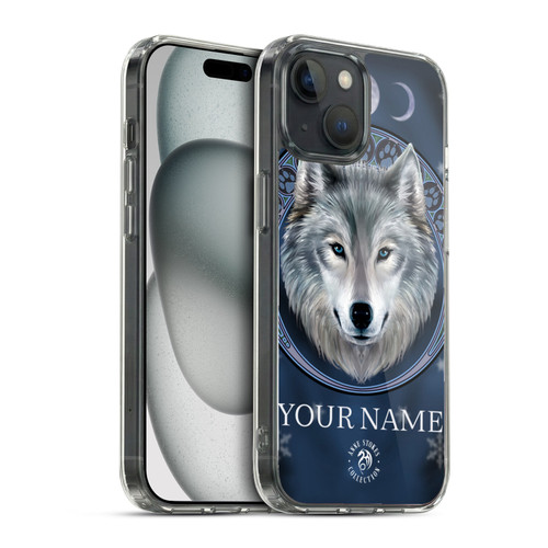 Custom Customised Personalised Anne Stokes Art Lunar Soft Gel Case for Apple iPhone 15 & MagSafe