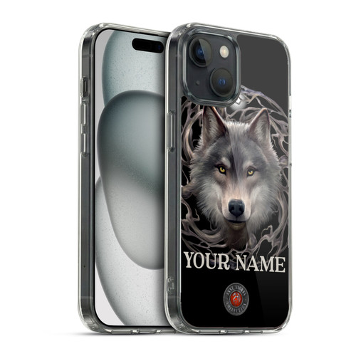Custom Customised Personalised Anne Stokes Art Night Forest Soft Gel Case for Apple iPhone 15 & MagSafe