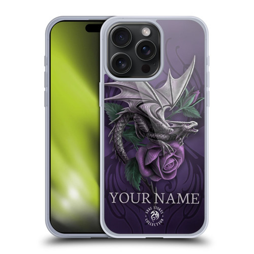 Custom Customised Personalised Anne Stokes Art Beauty 2 Soft Gel Case for Apple iPhone 15 Pro Max