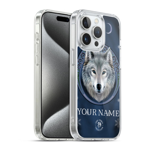 Custom Customised Personalised Anne Stokes Art Lunar Soft Gel Case for Apple iPhone 15 Pro & MagSafe